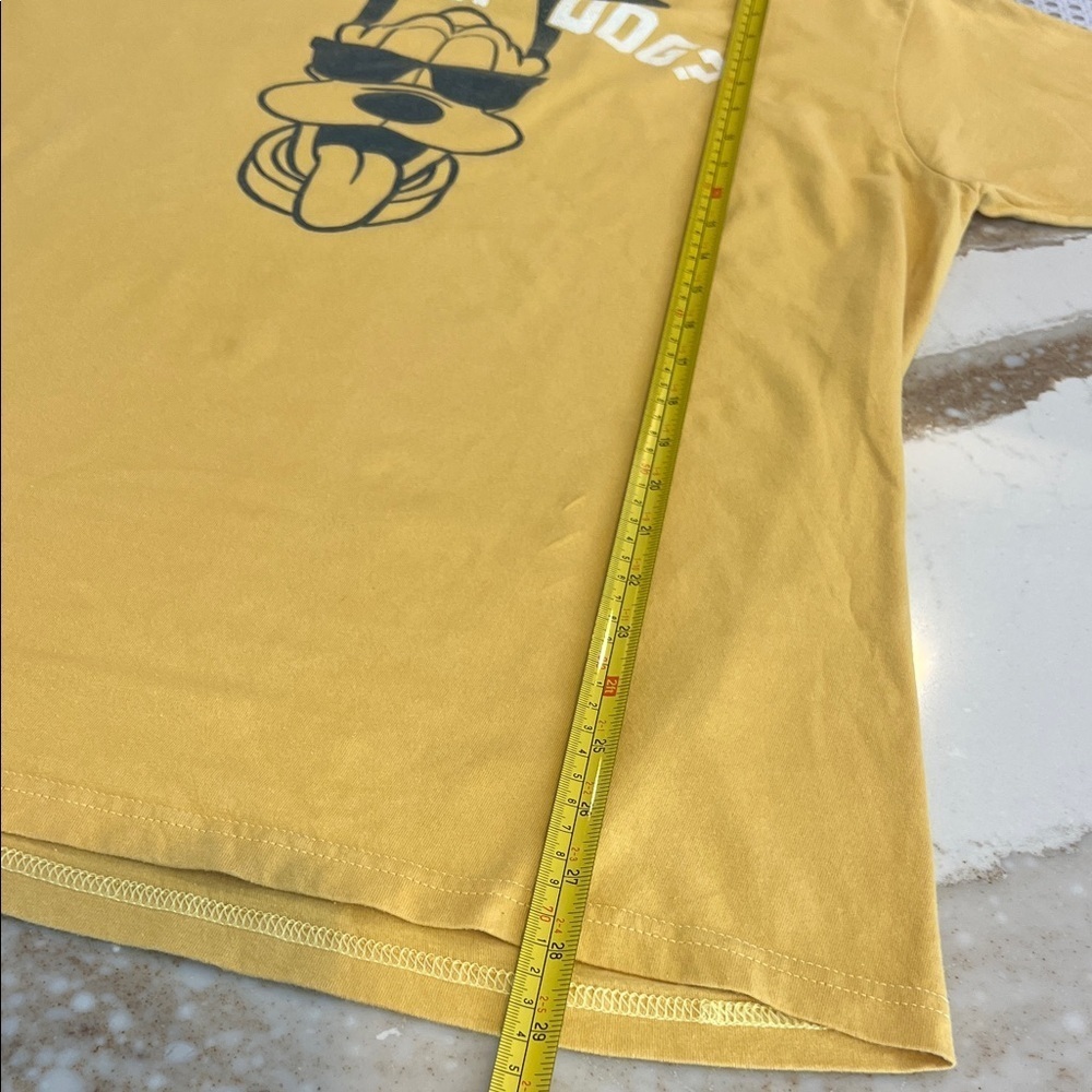Disney Goofy Beige Cotton Tee Large - Picture 4 of 6